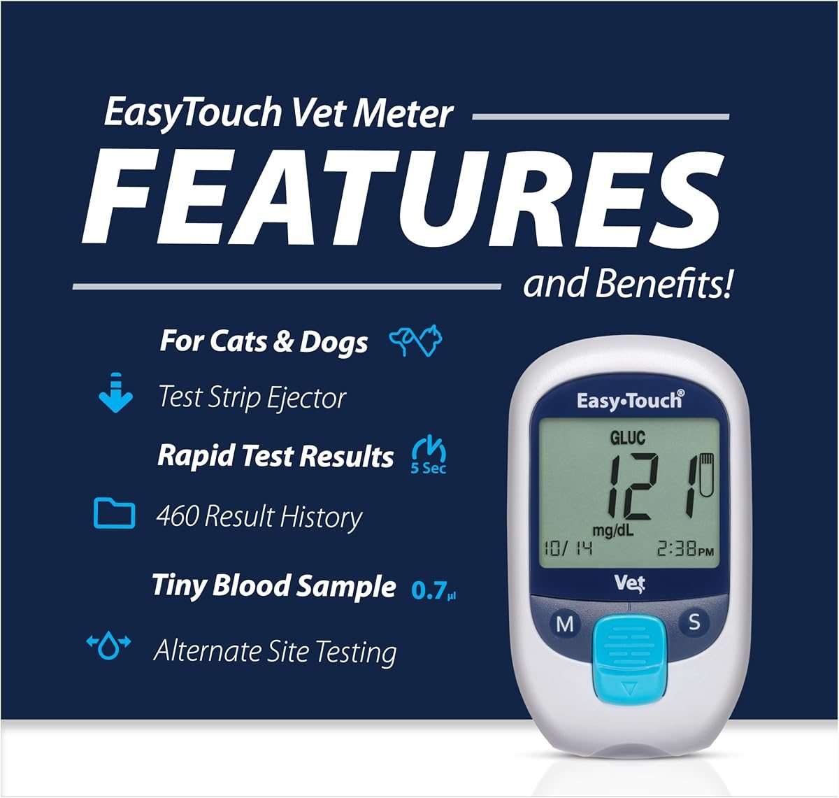 EasyTouch Pet Glucose Monitoring System Starter Kit, view 2